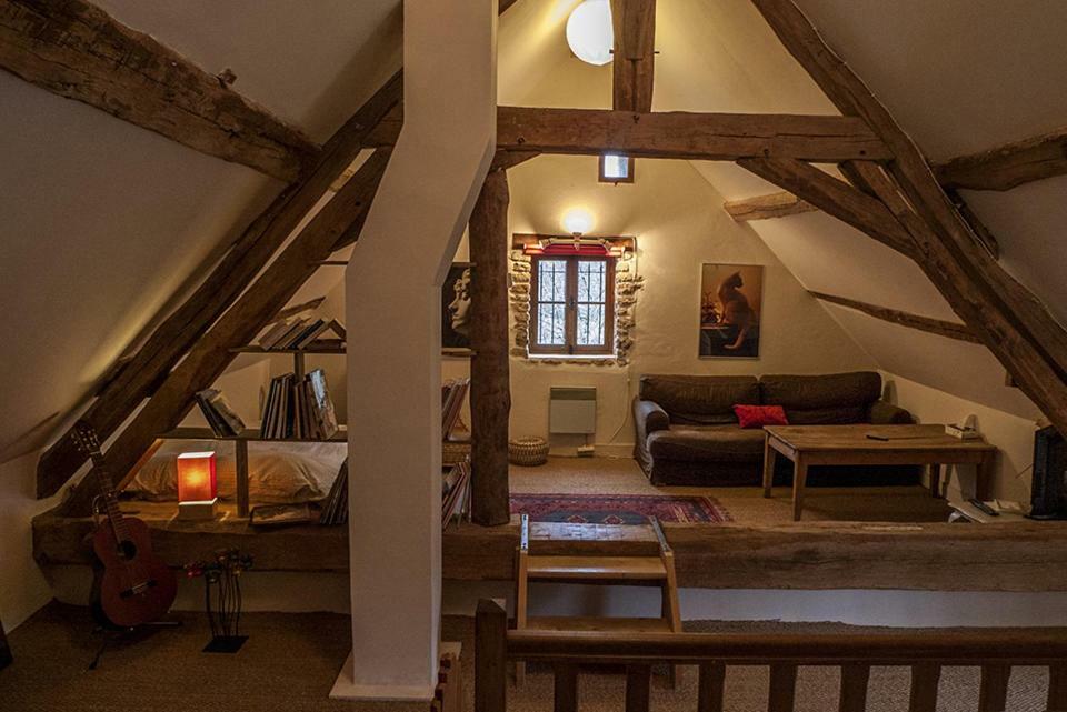 Les Tramois Hotell Donzy Eksteriør bilde
